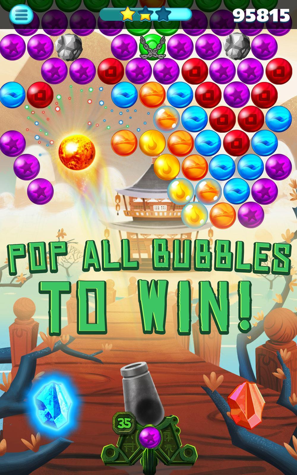 Captura de Tela do Jogo China Pop Bubble Shooter