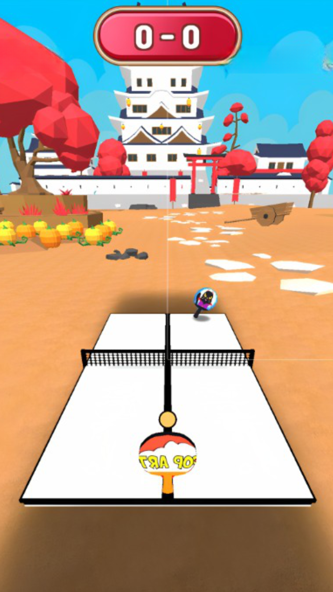 Captura de Tela do Jogo 3D Table Tennis- Ping Pong Pro