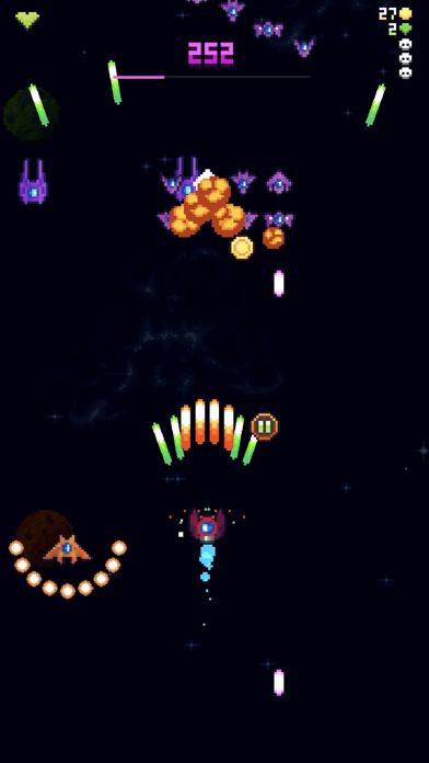Lost Spaceships ゲームのスクリーンショット