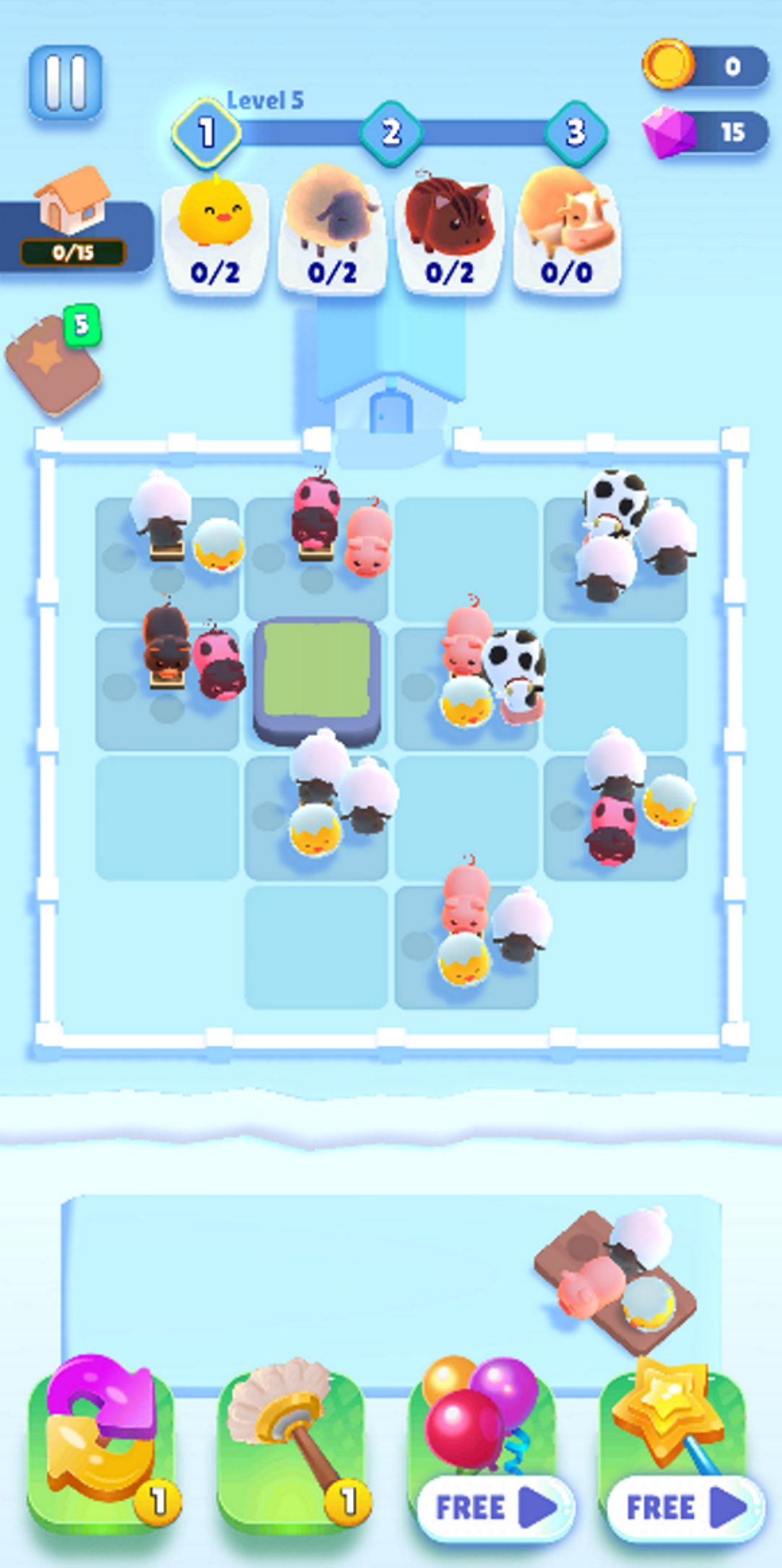 Cuplikan Layar Game Farm Fumble