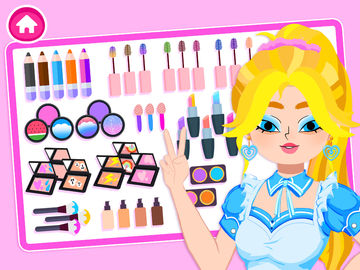 Cuplikan Layar Game Princess World: Girls Makeup