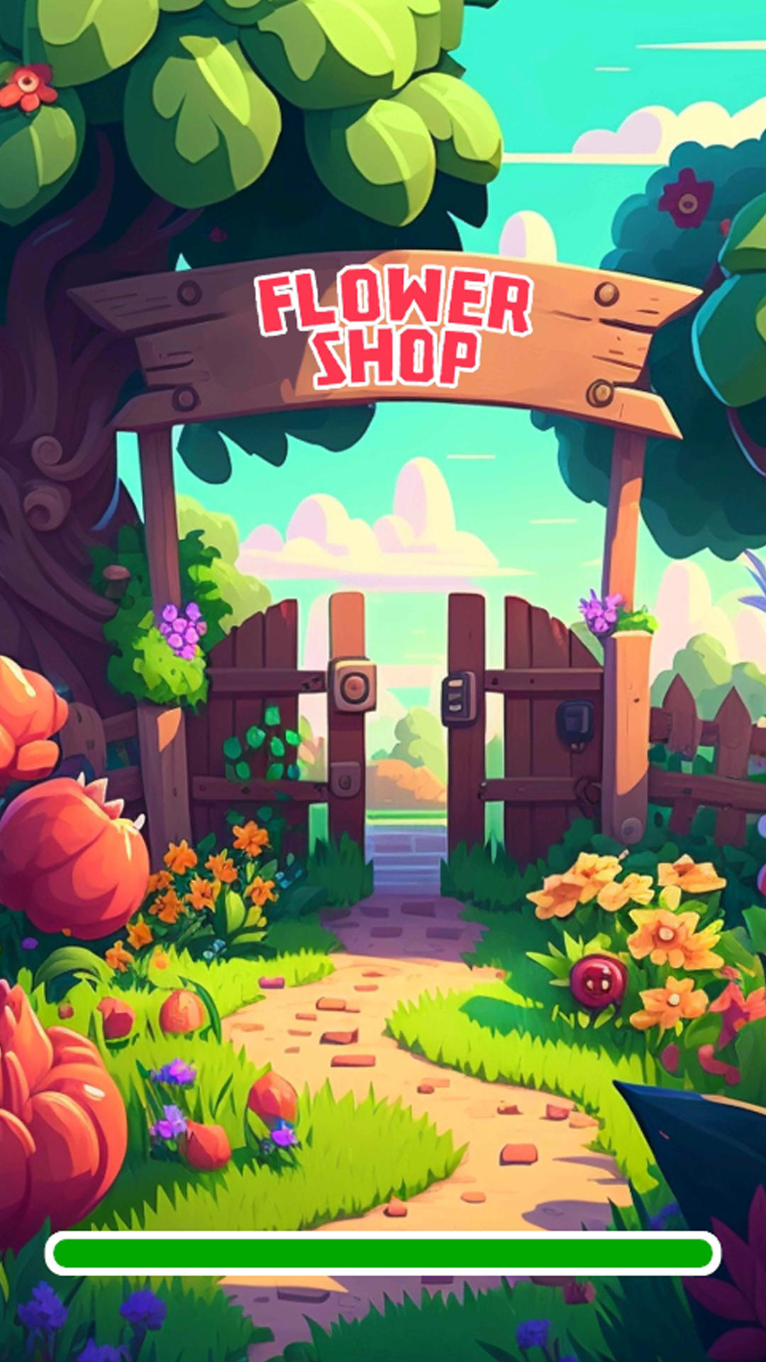 Flower Shop - Design Gardens Game Screenshot