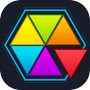 Icon of Hexagon Color