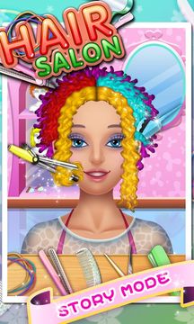 Cuplikan Layar Game Hair Salon - Fun Games