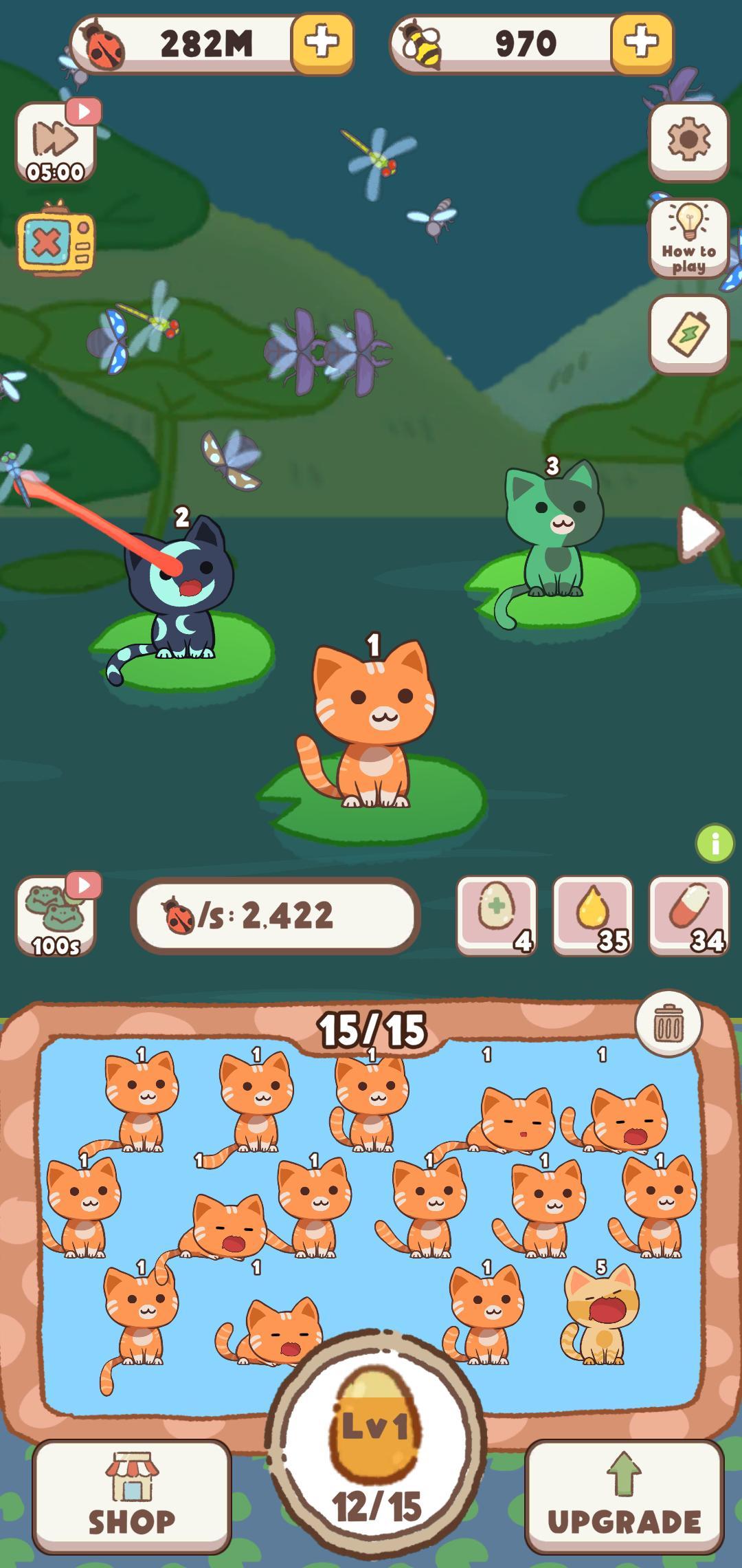 Screenshot of Cat Idle
