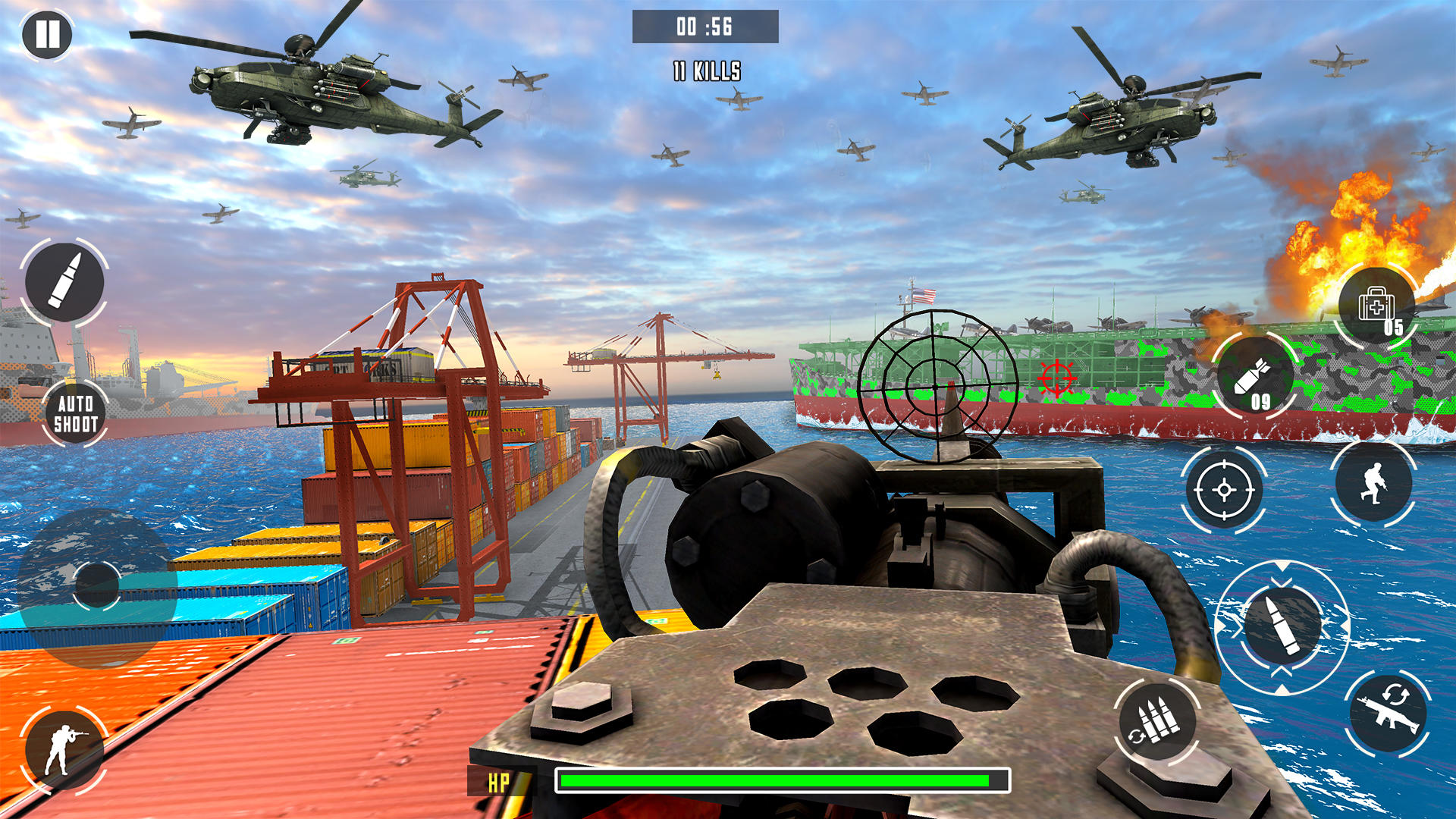 Naval Battle - Modern Warships Game Screenshot