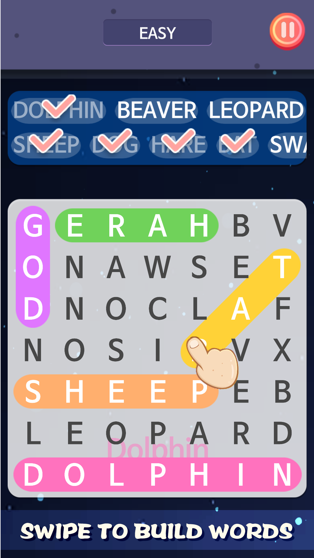 Words Link Puzzle - Classic Search Word Game Game Screenshot