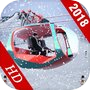 Icon of Tourist Chairlift In Snow