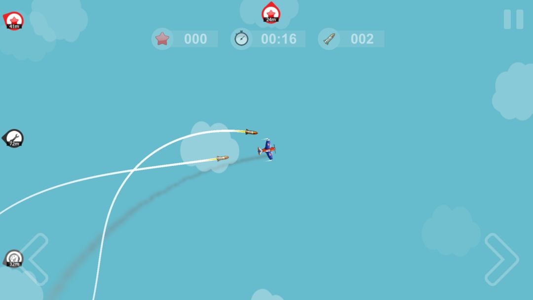 Screenshot of Missile Escape