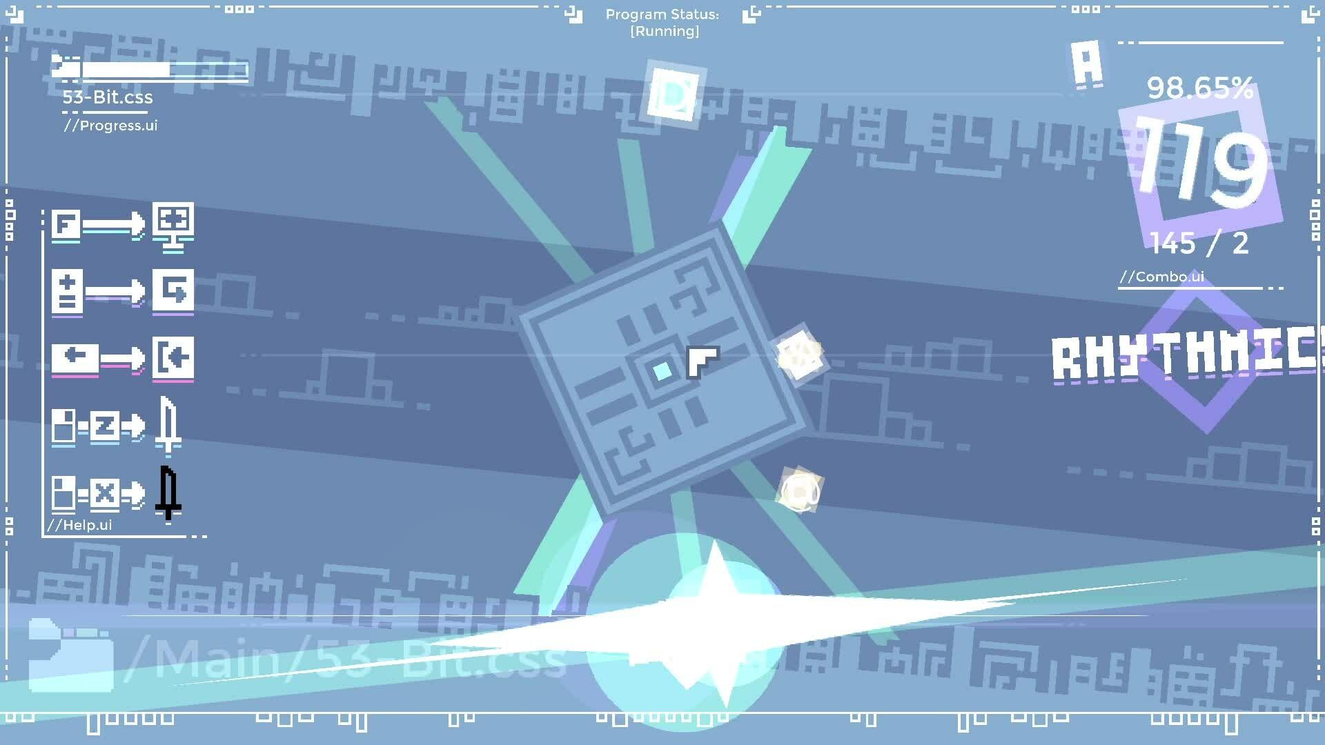 Parse-O-Rhythm Game Screenshot