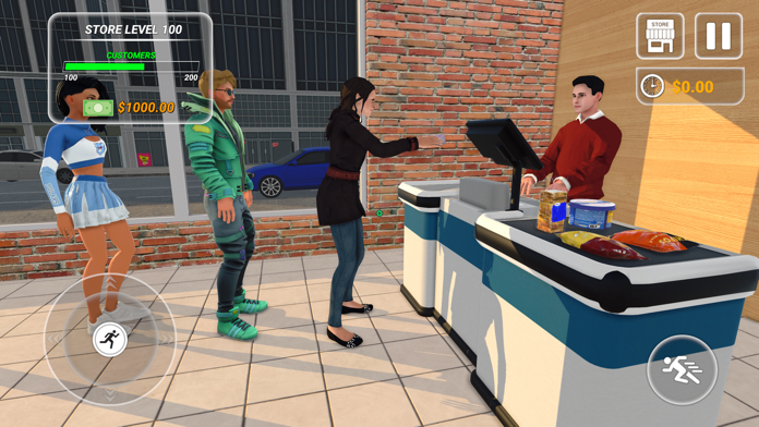Supermarket Store 3d Simulator Game Screenshot