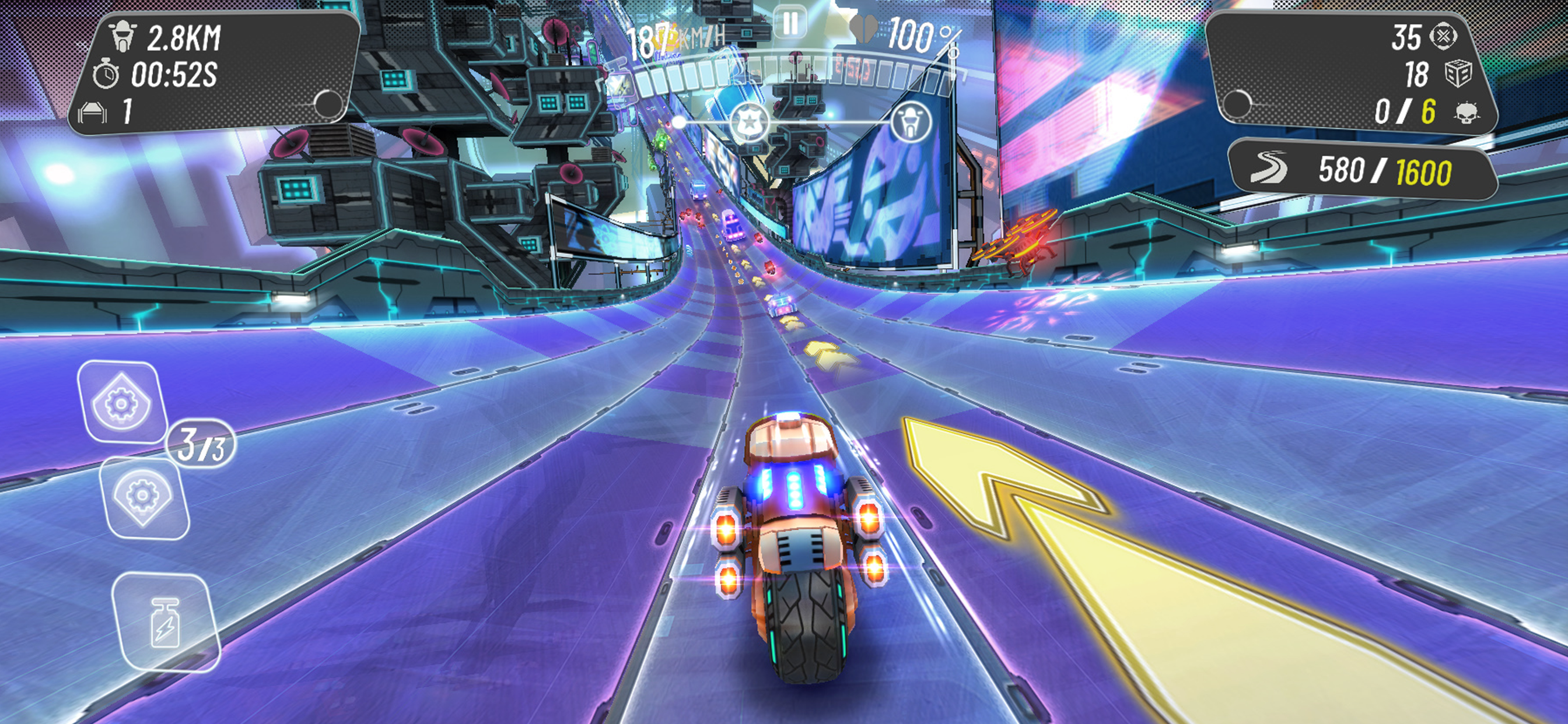 Screenshot of 32 Secs: Traffic Rider 2