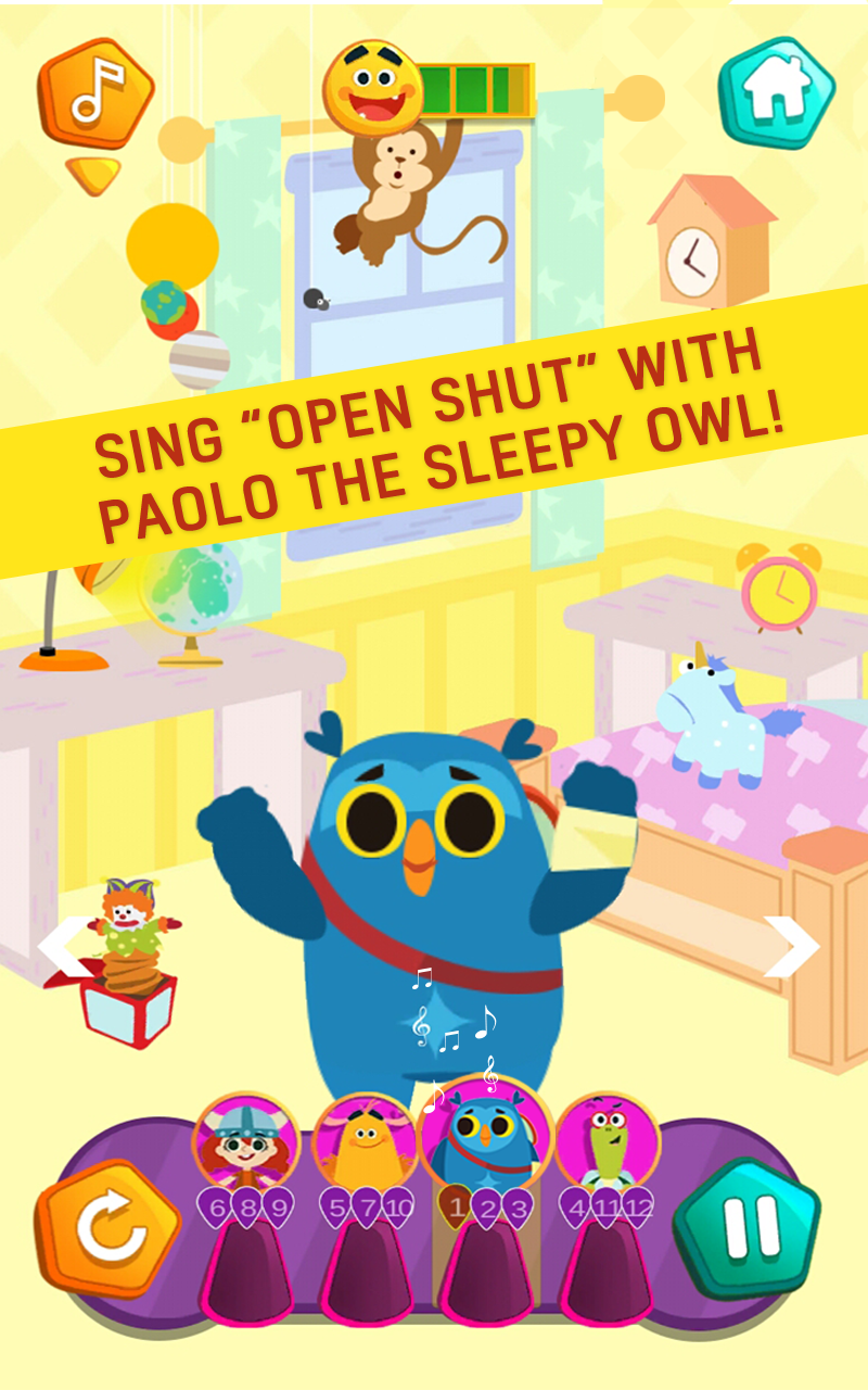 Nursery Rhymes DJ - KinToons Game Screenshot
