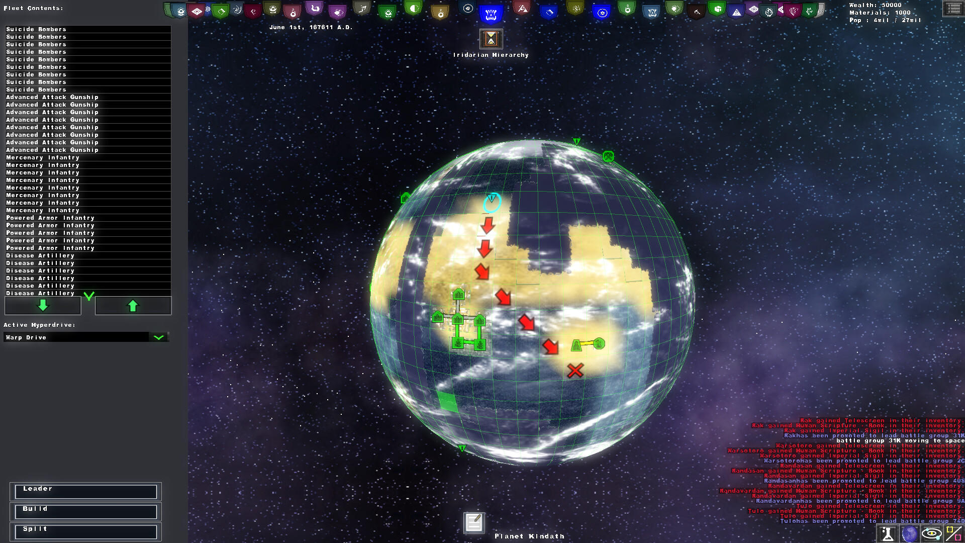 Screenshot of Universal Conquest