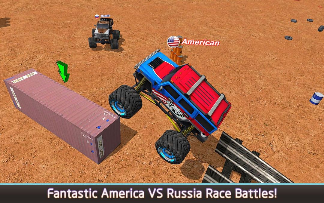 Screenshot of Truck Wars: America VS Russia