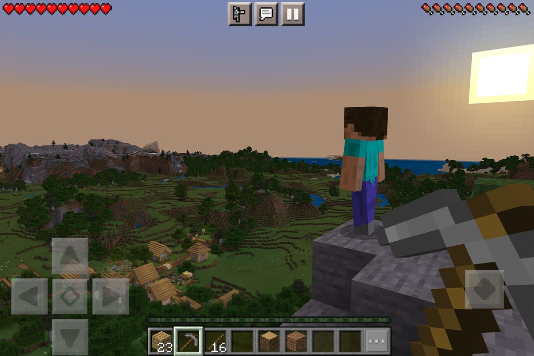 Screenshot of Minecraft