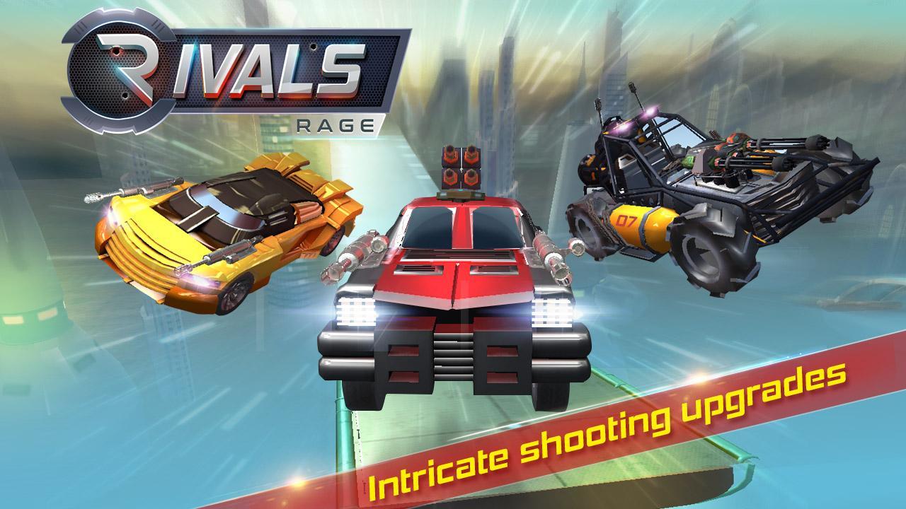 Car Shooting Game Rivals Rage Game Screenshot