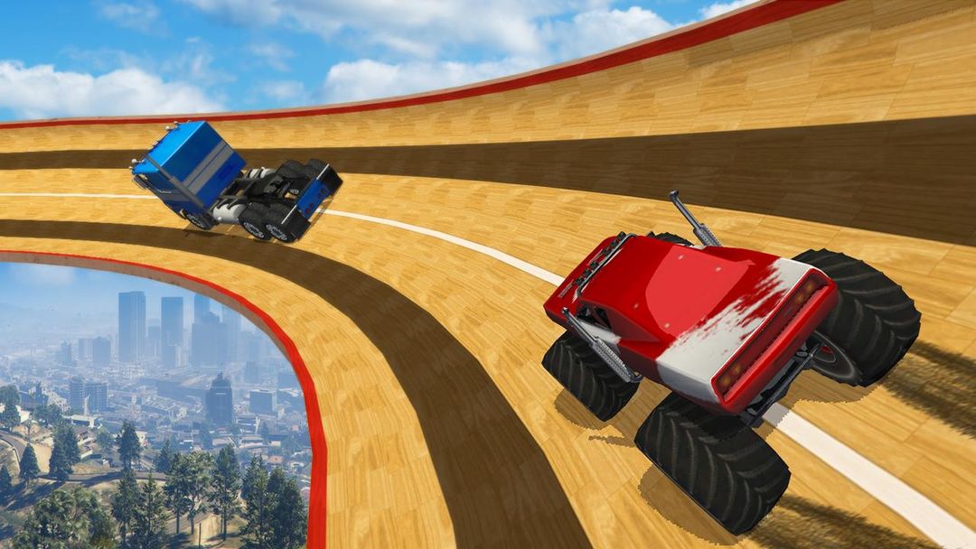Biggest Mega Ramp Jump - Driving Games ภาพหน้าจอเกม