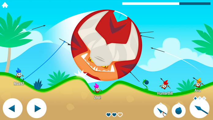 Screenshot of Tiny Hunters