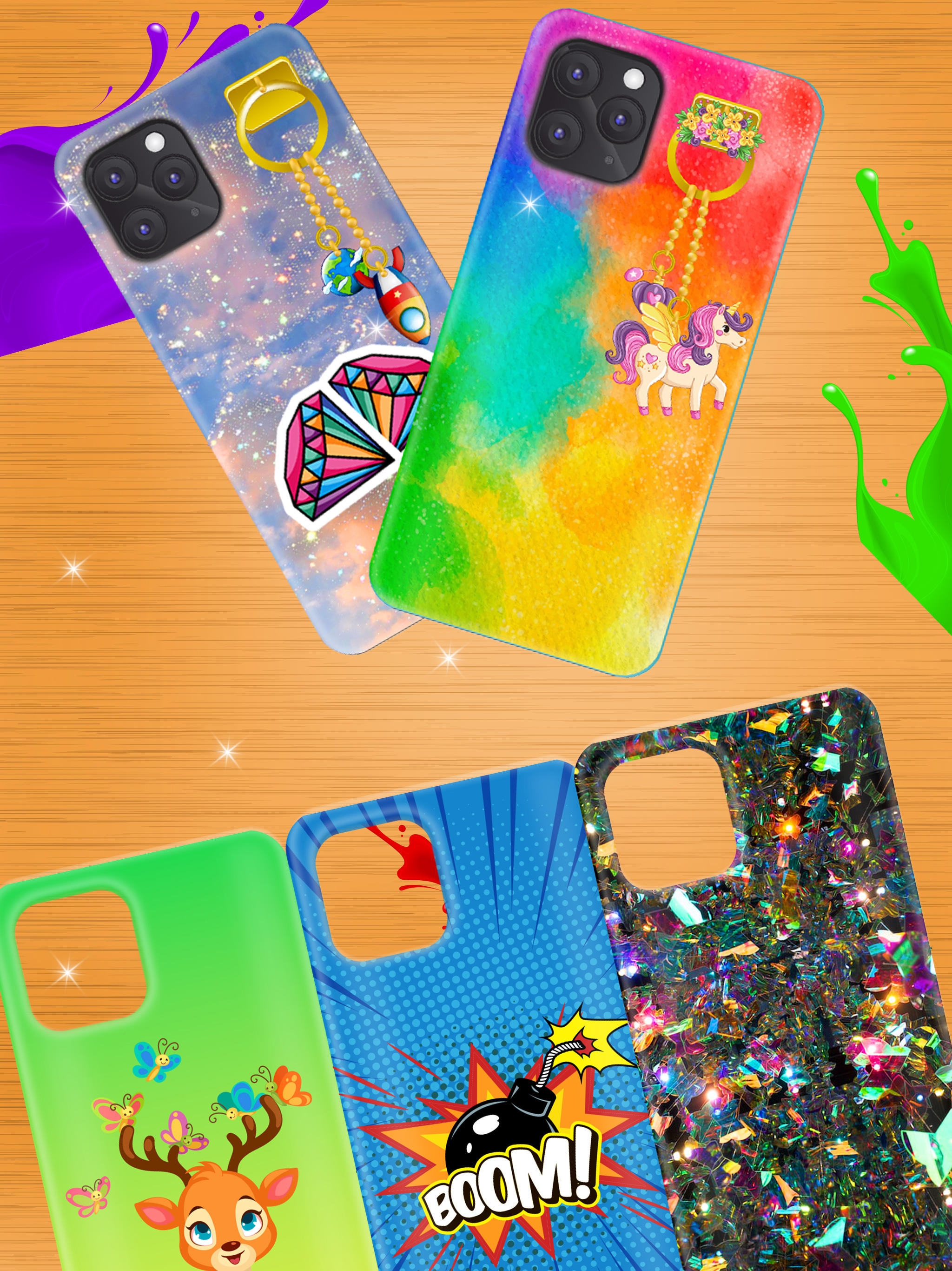 Phone Case DIY Mobile Paint遊戲截圖