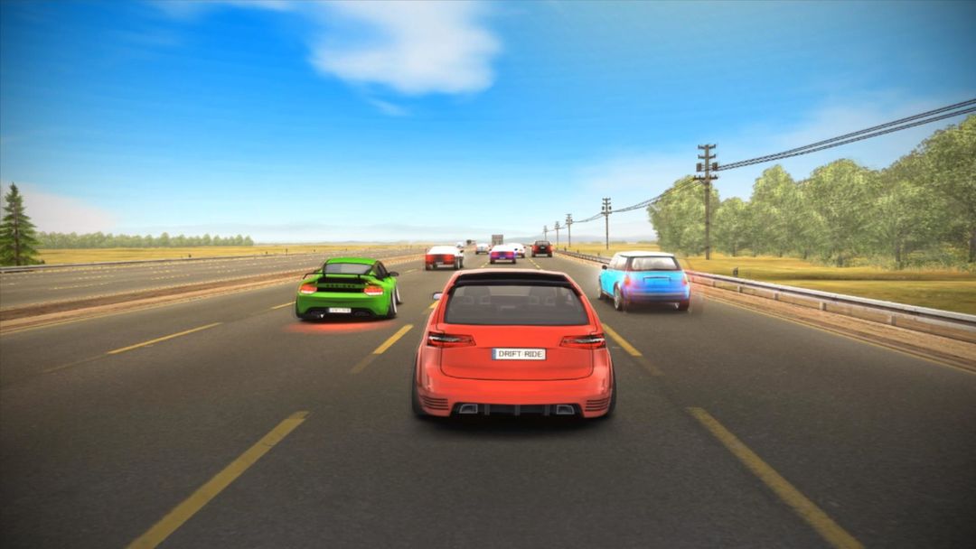 Drift Ride - Traffic Racing 게임 스크린 샷