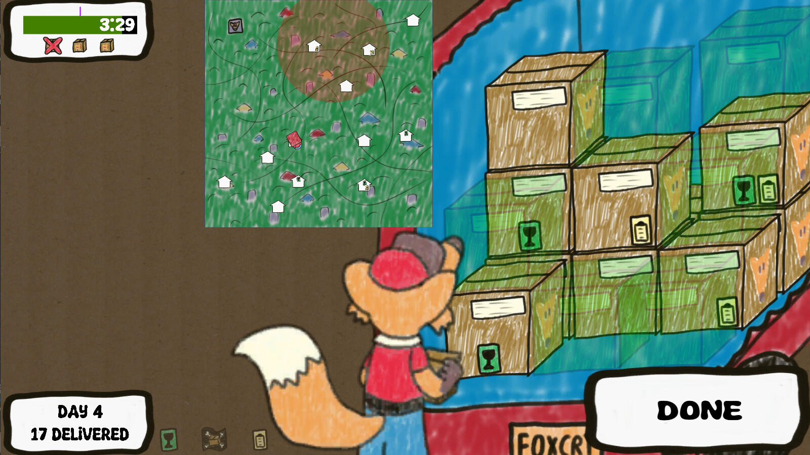 Foxcrate screenshot game