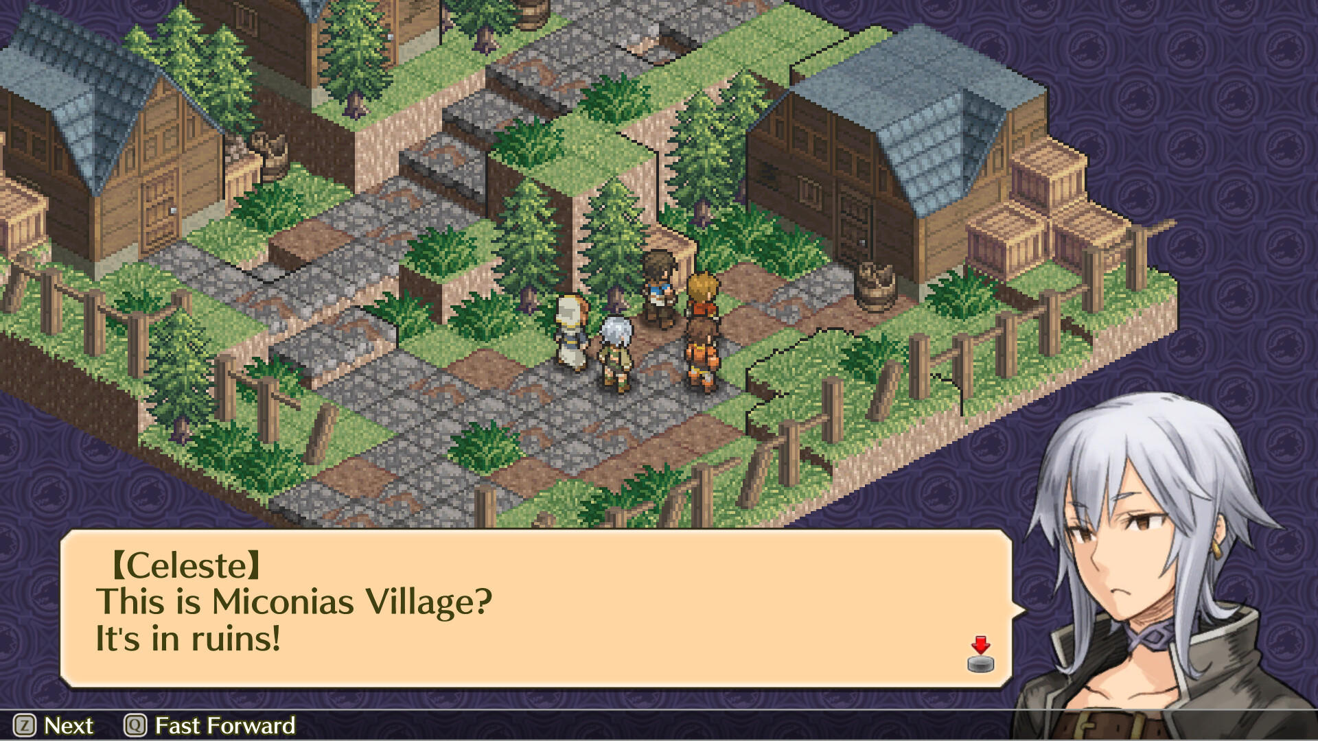 Mercenaries Saga 3 -Gray Wolves of War- Game Screenshot