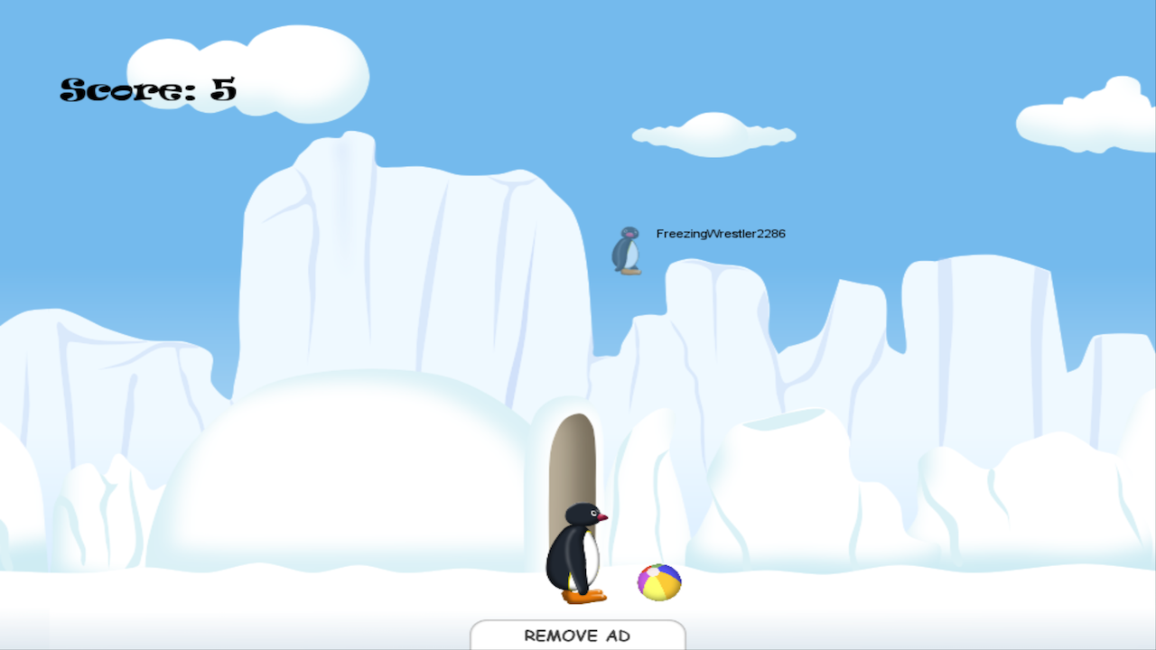 Pinguin Jump screenshot game