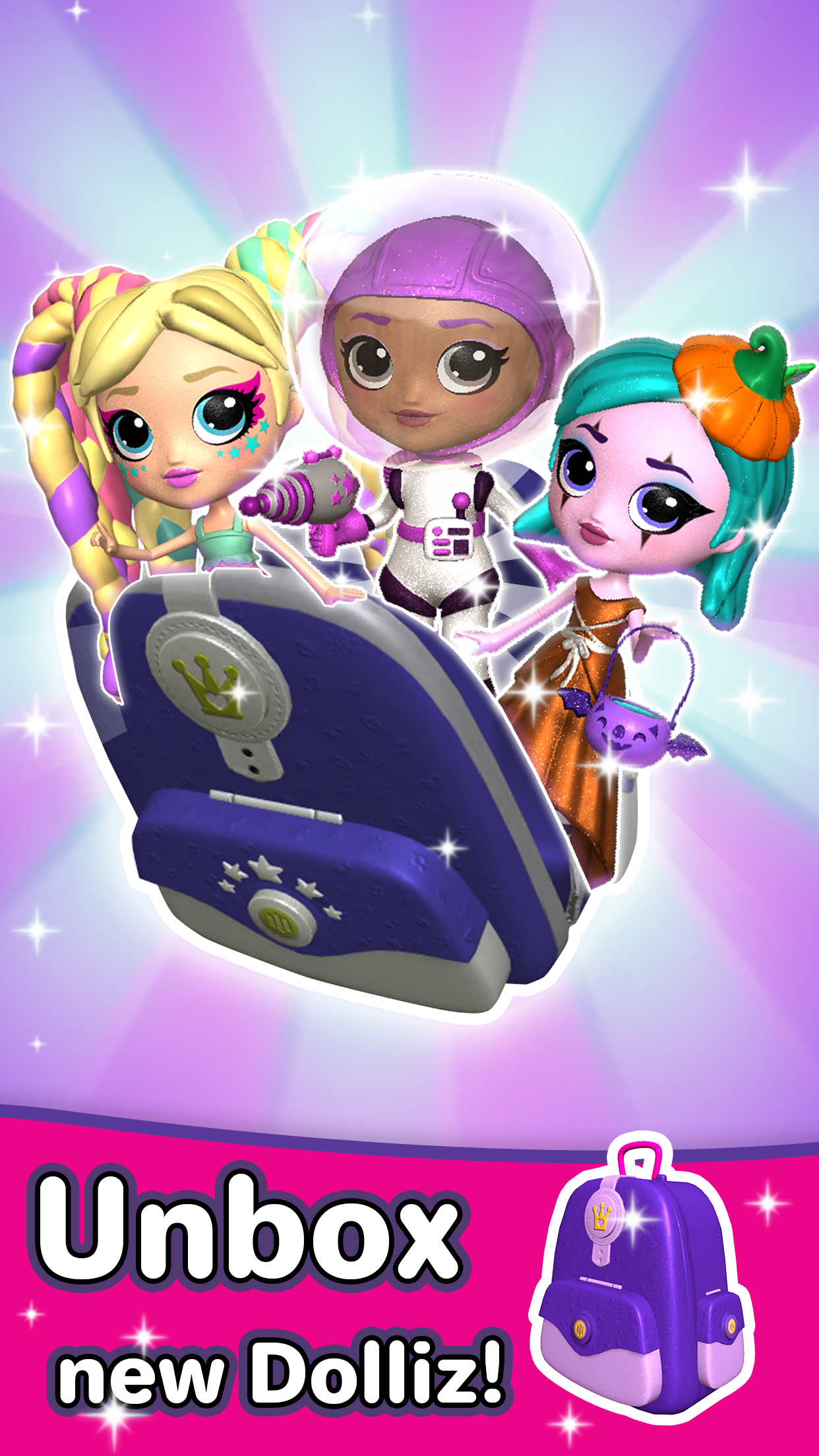 Screenshot 3 of Go! Dolliz: 3D Doll Dress Up 