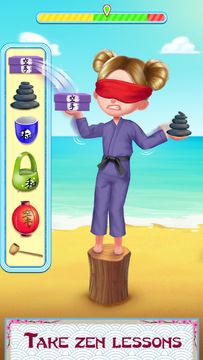 Karate Girl vs. School Bully Game Screenshot