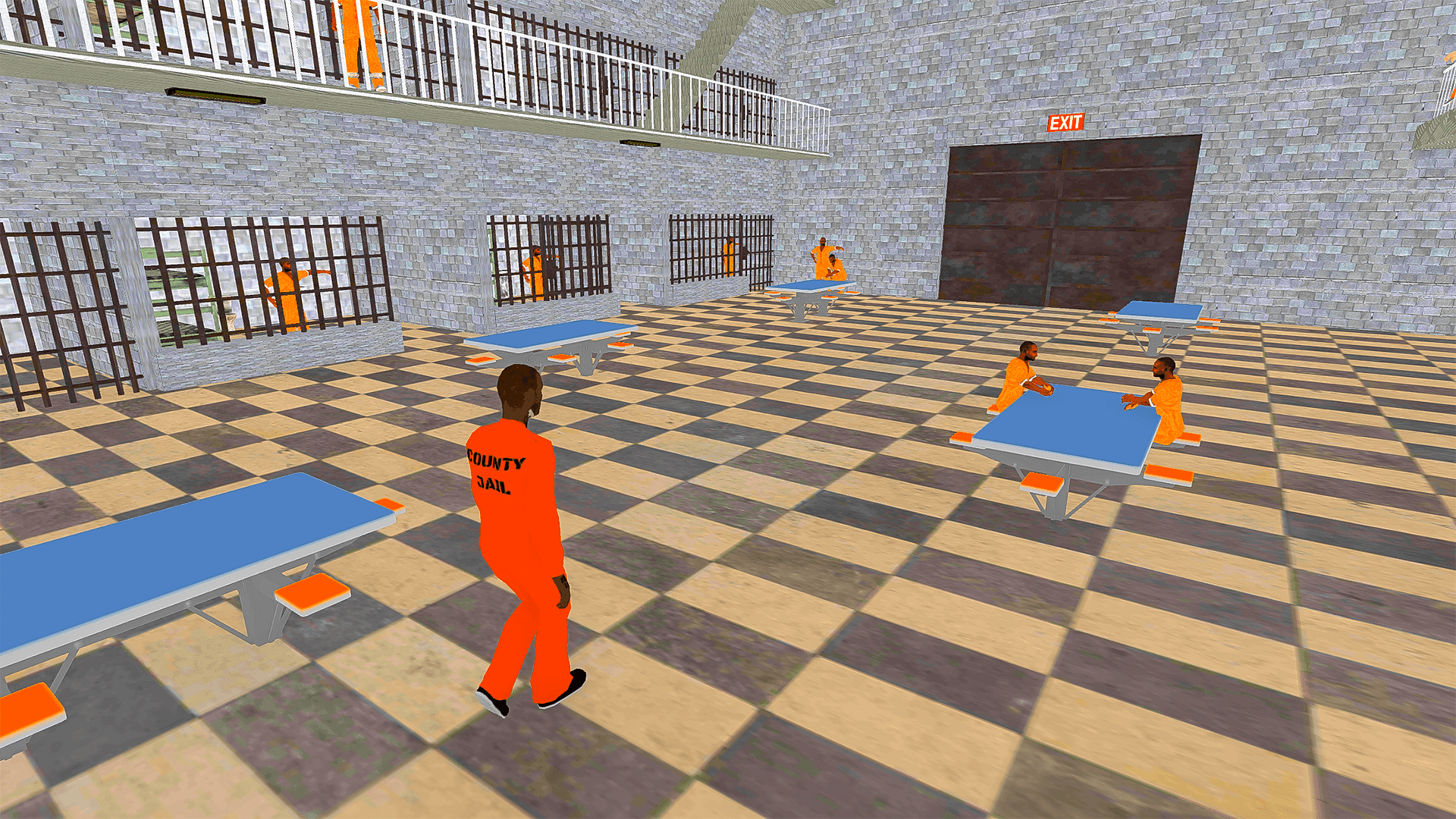 Prison escape puzzle (Thriller)