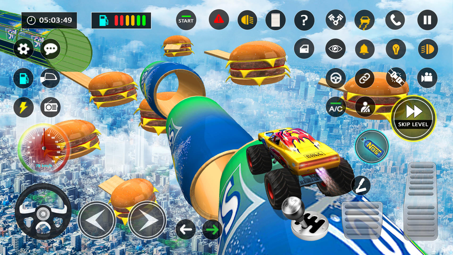 Ảnh chụp màn hình Extreme Monster Truck Games 3D
