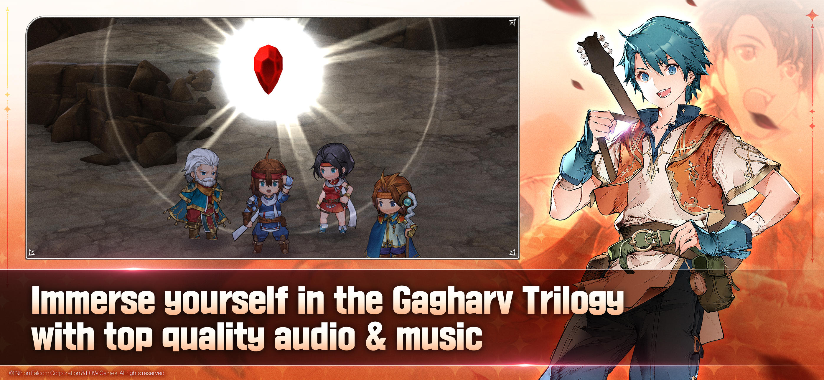 The Legend of Heroes : Gagharv Game Screenshot