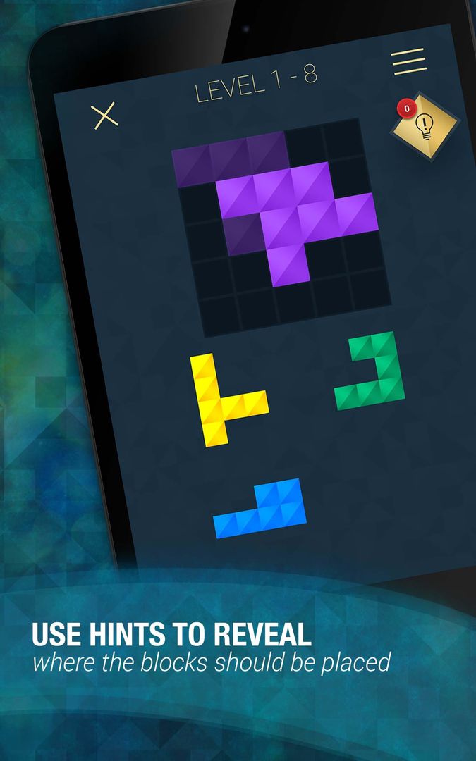 Infinite Block Puzzle ภาพหน้าจอเกม