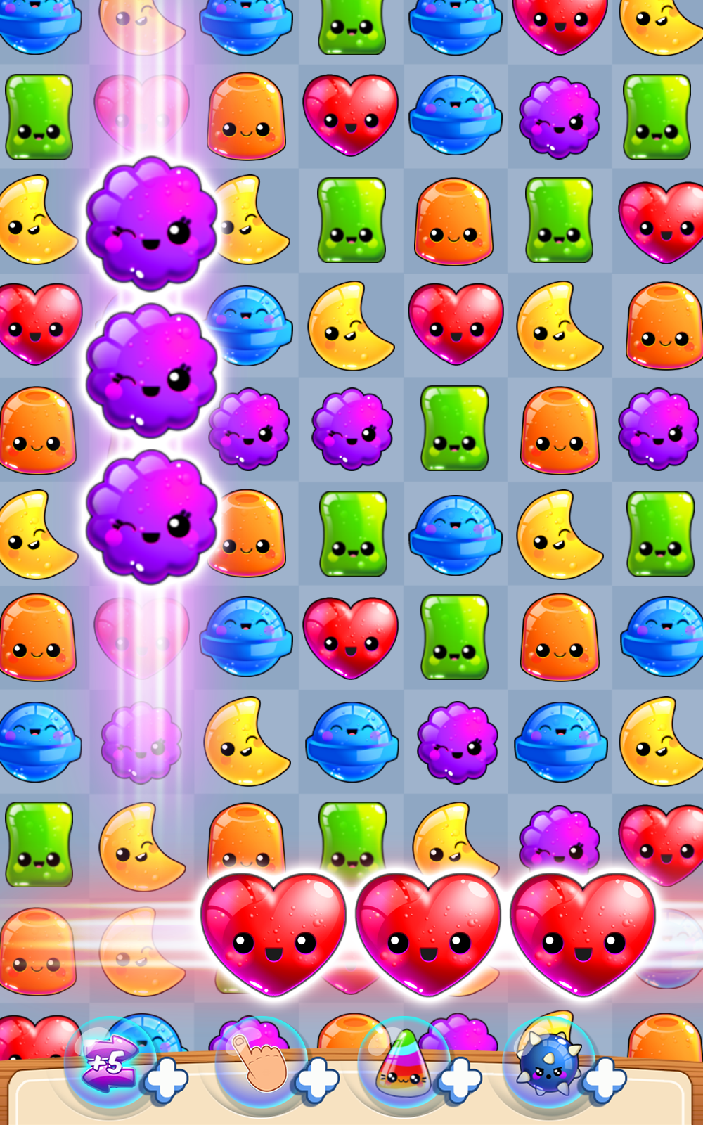 Sweet Match 3 ゲームのスクリーンショット