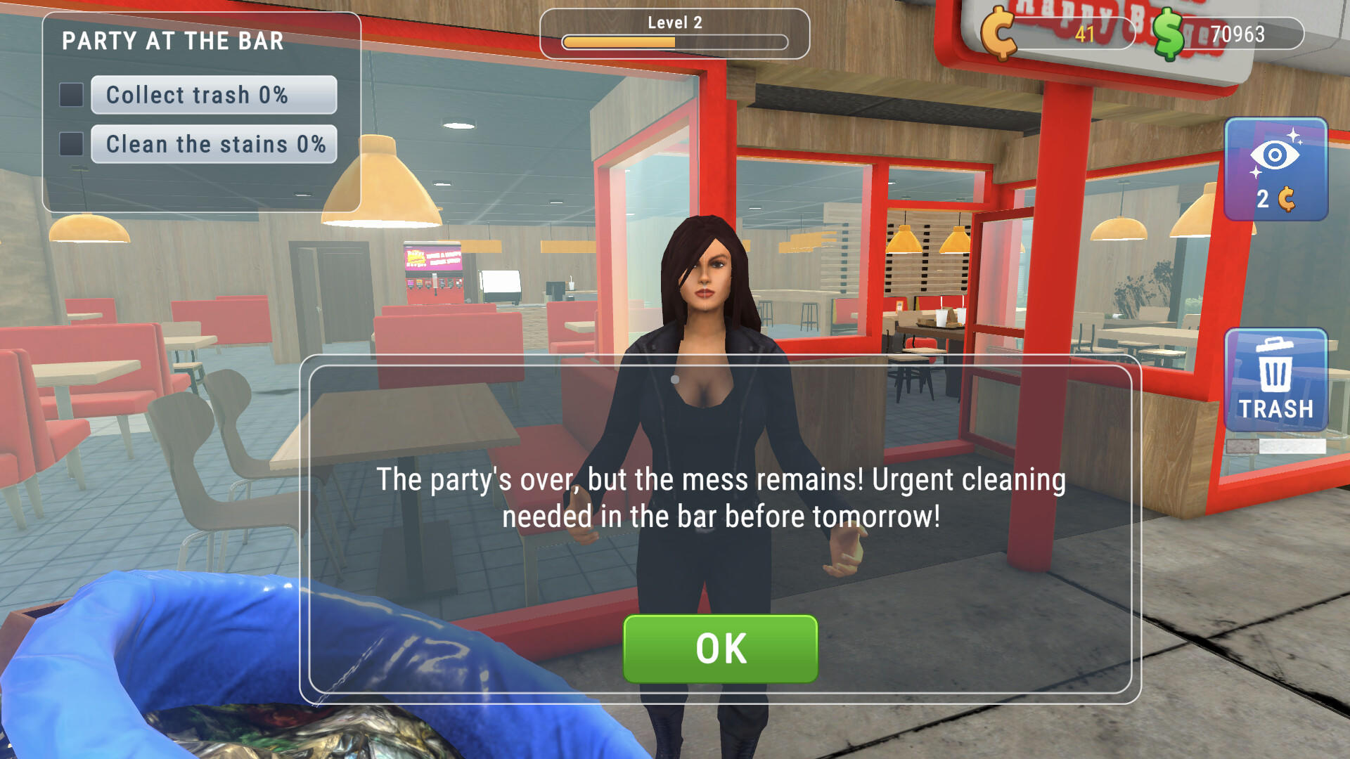 House Cleaner Simulator Game Screenshot