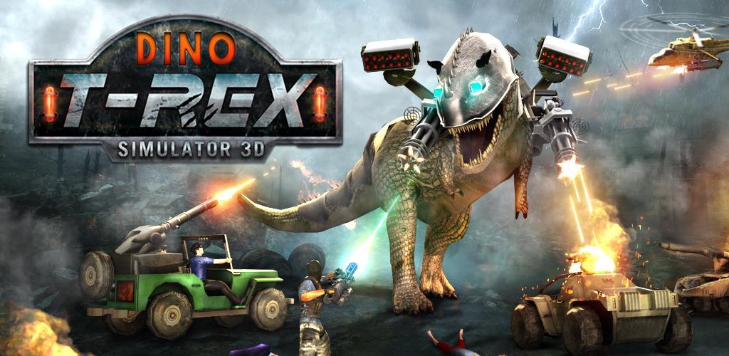 Banner of Dino T-Rex Simulador 3D 