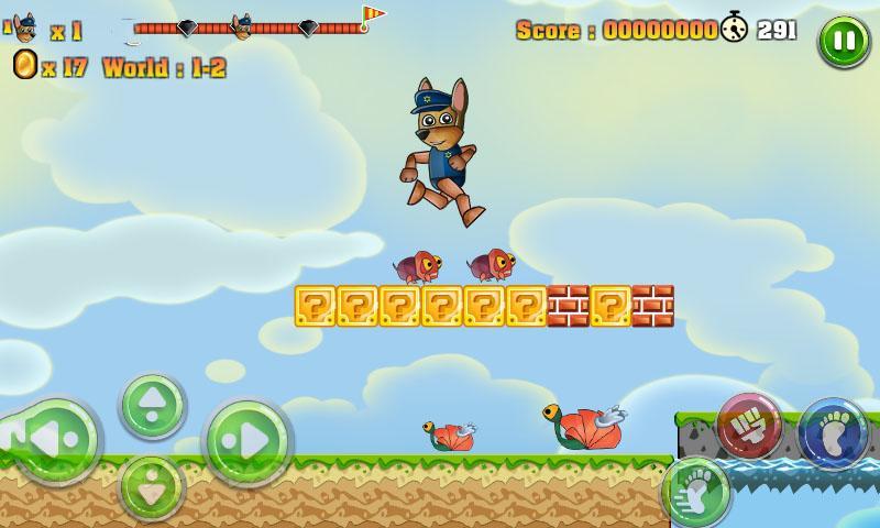 Paw Jungle Adventure Patrol 게임 스크린샷