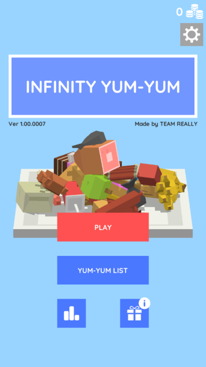 Screenshot of INFINITY YUM YUM