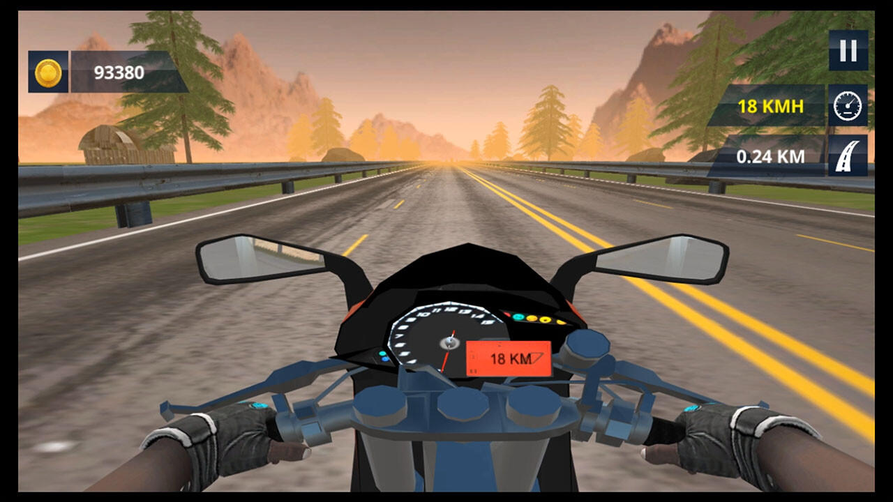 Road Motorcycle screenshot game