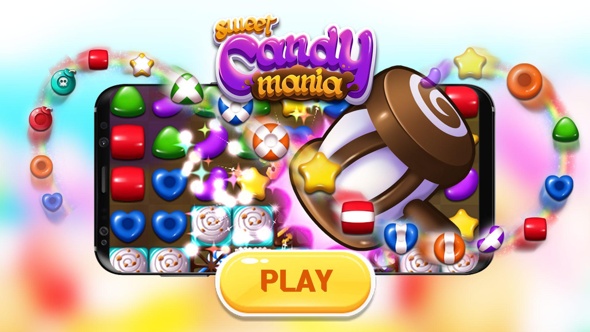 Sweet Candy Mania Game Screenshot