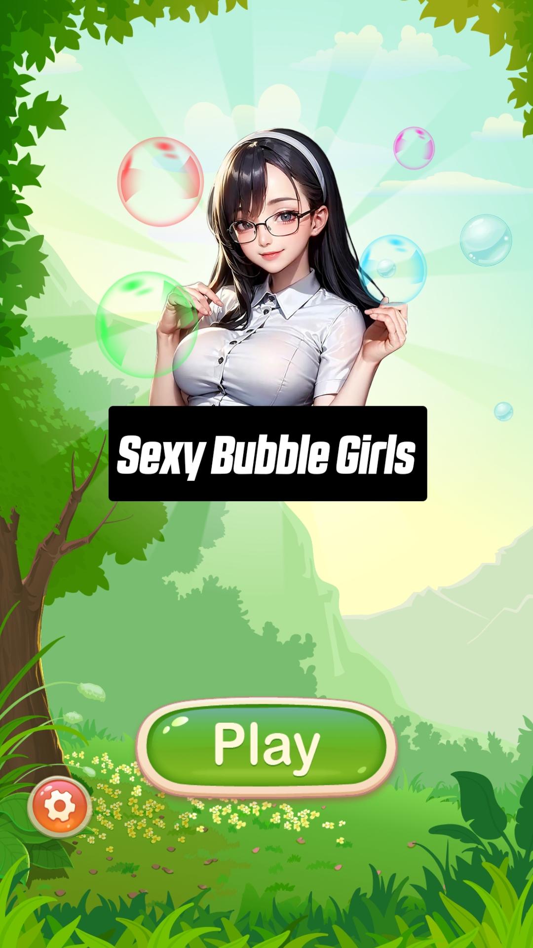 Sexy bubble girls: puzzle shot Game Screenshot