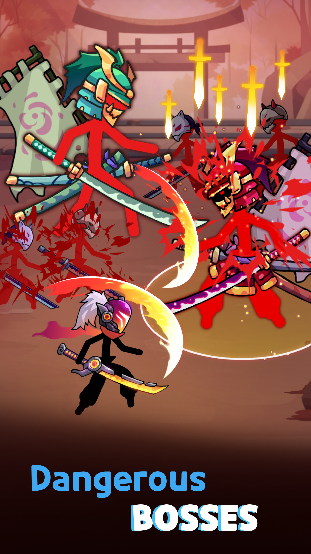 Ninja Shadow Fighter Revenge ゲームのスクリーンショット