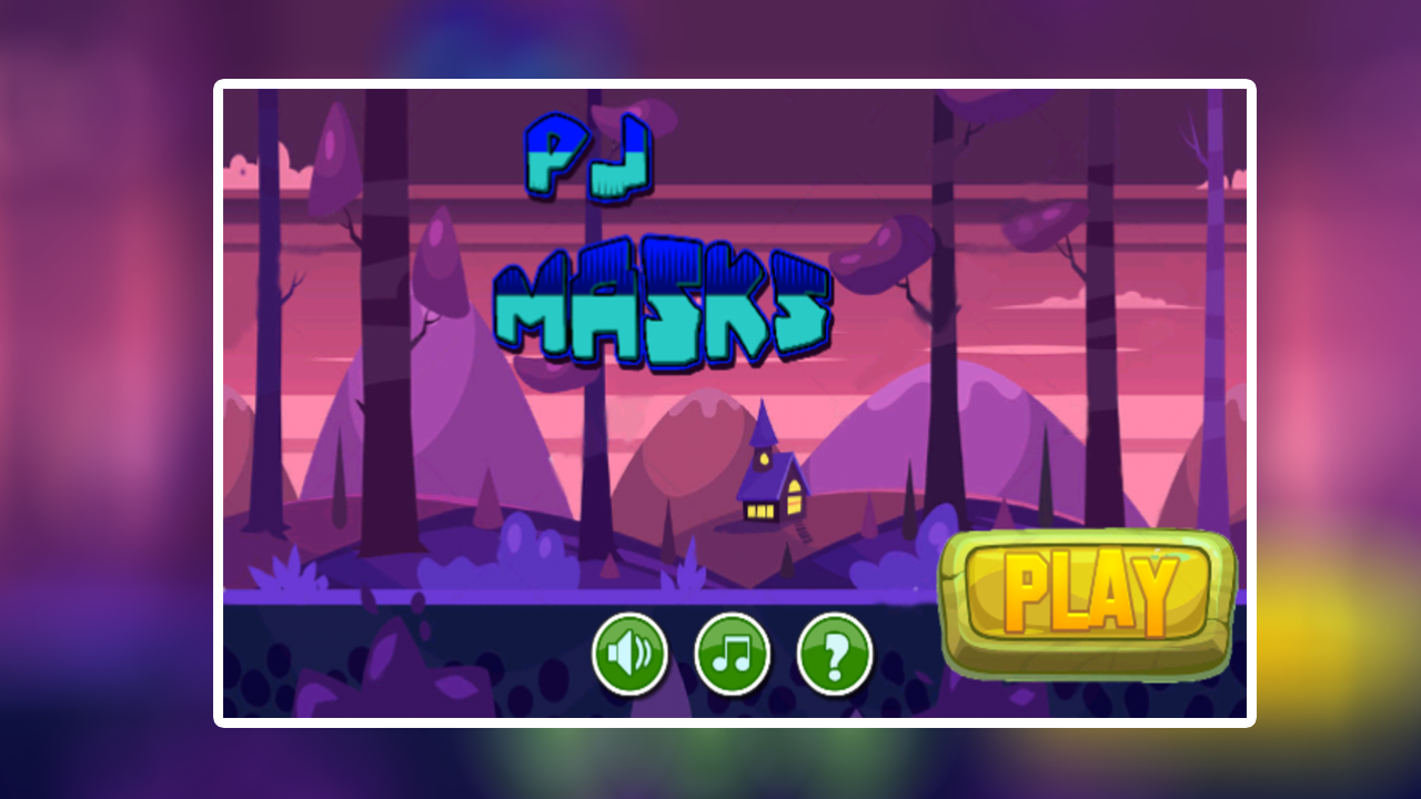 pj adventure mask run 遊戲截圖