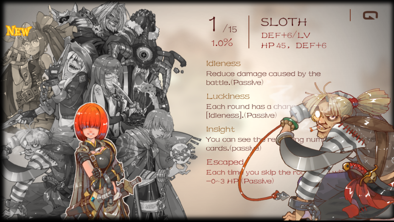 Seven Heroes Game Screenshot