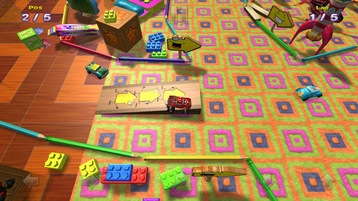 Playroom Racer HD Game Screenshot