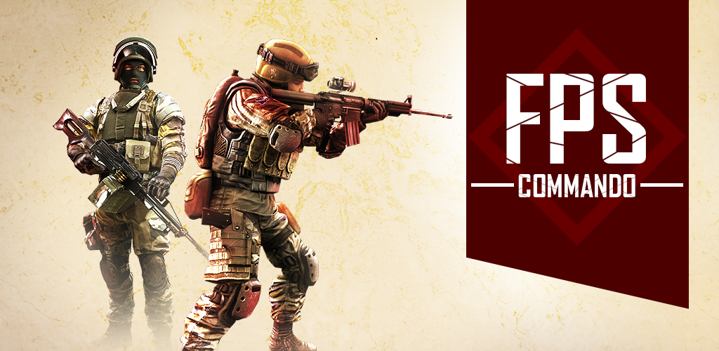 Banner of Real Commando Offline-Spiele 1.4.3