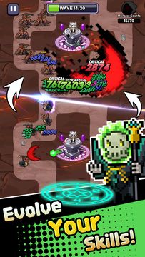 Dungeon Defense Survivor.io Game Screenshot