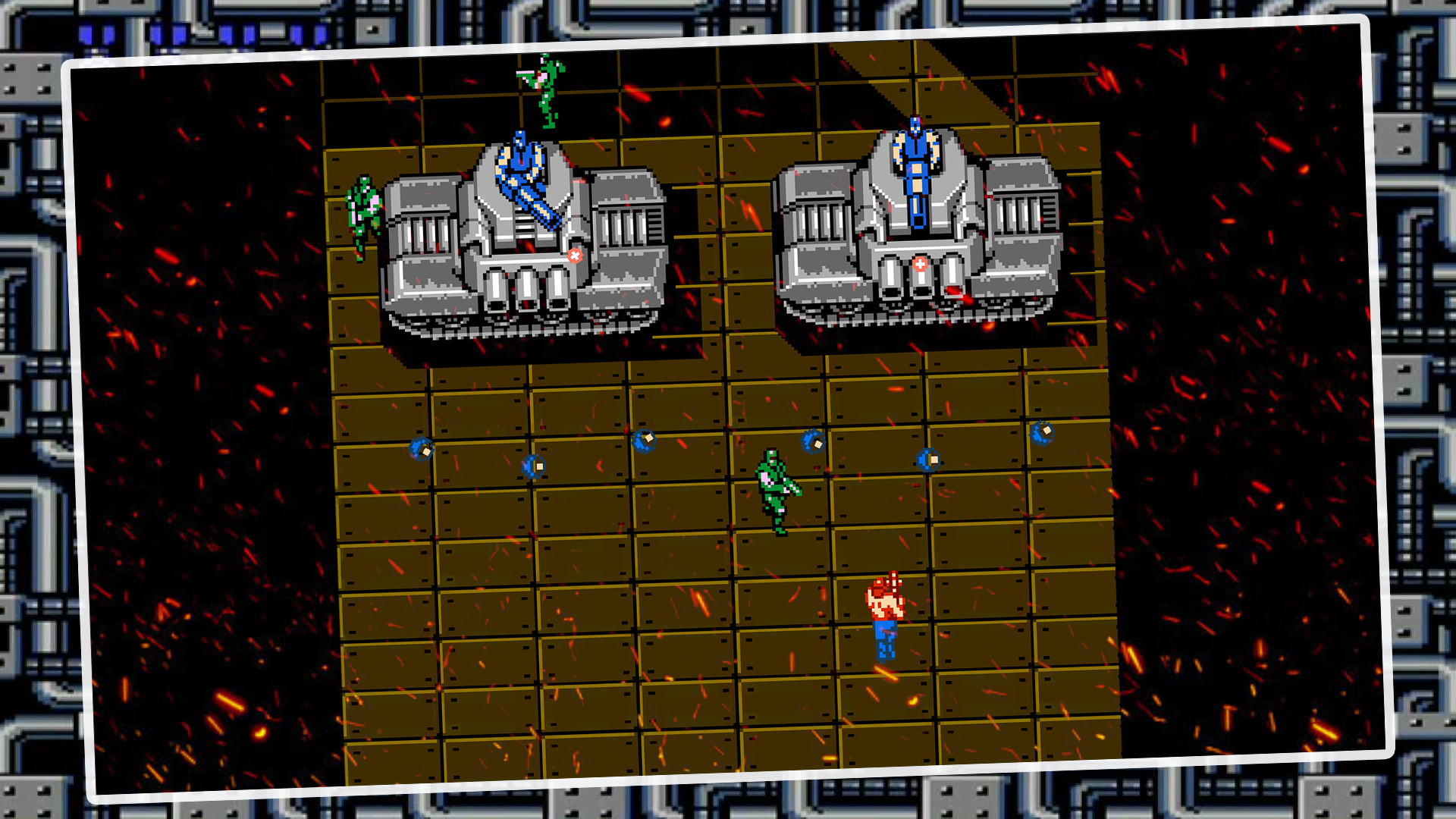 Screenshot of Super Contras: Metal Soldier 2