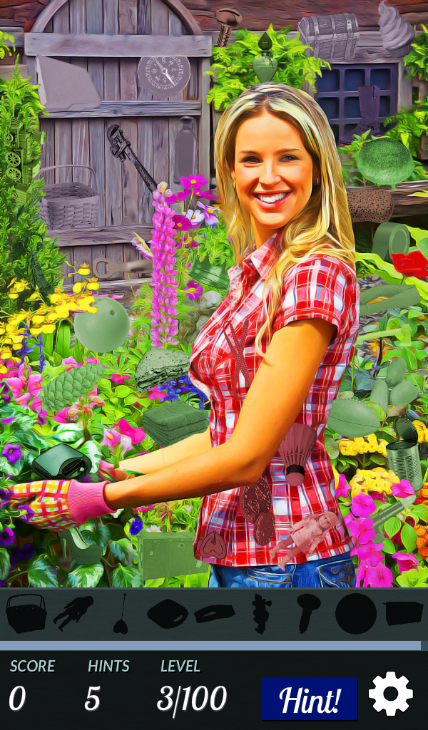 Hidden Object - Fun Gardening Game Screenshot